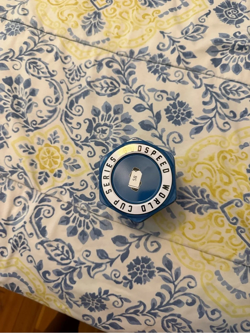 Godspeed World Cup Series Watch Flag Tin Canister - Blue Lid